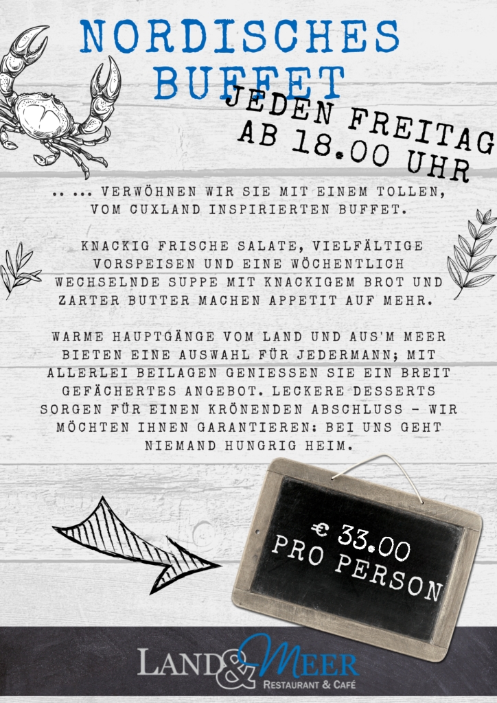 Nordisches Buffet | Restaurant - Land und Meer